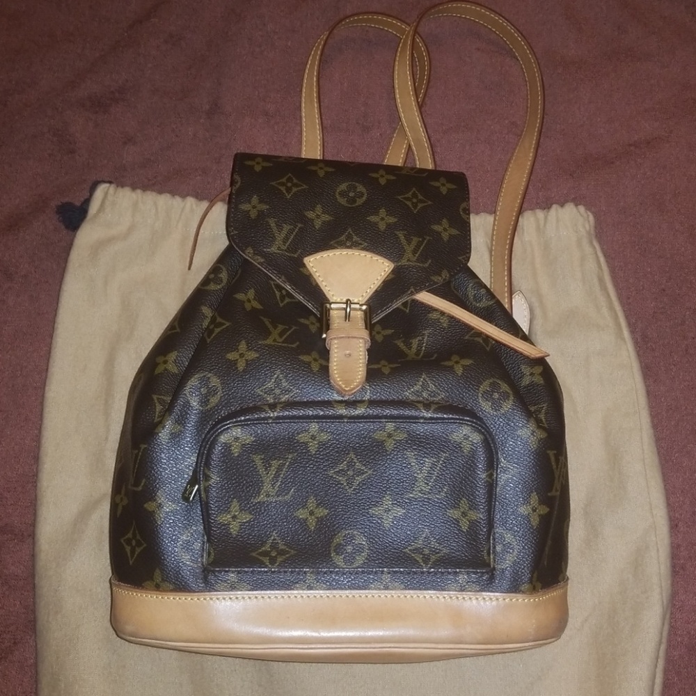 Louis Vuitton Montsouris Backpack 100% Authentic